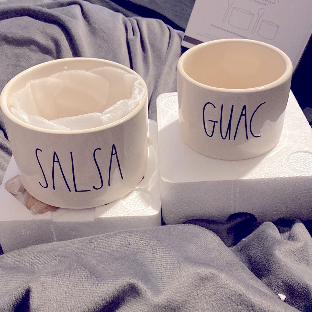 Rae Dunn SALSA & GUAC Bowl sold out